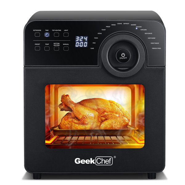 A-TION Geek Chef Air Fryer Oven Airfryer Countertop Oven, Roast, Bake